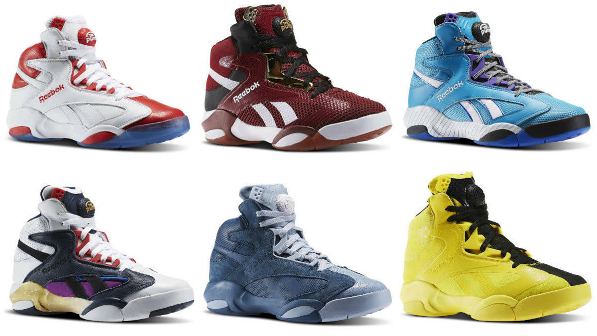 Reebok Shaq Attaq 2017 Retro Colorways Release Dates
