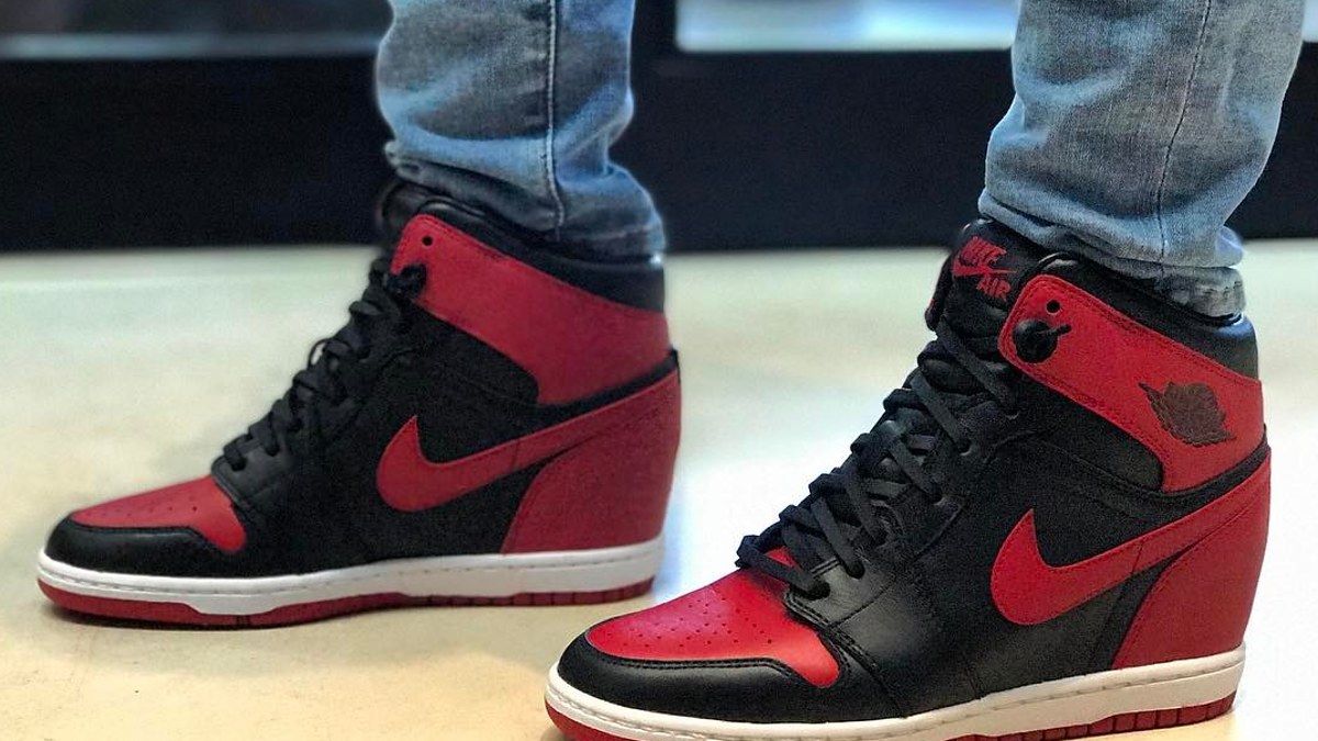 Banned Air Jordan 1 Wedge Michael Jordan Wife