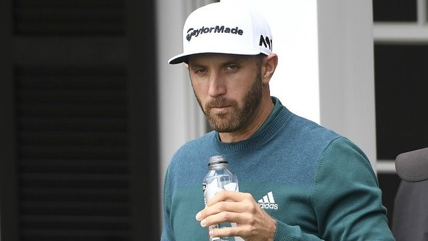 Dustin Johnson at the 2017 Masters.