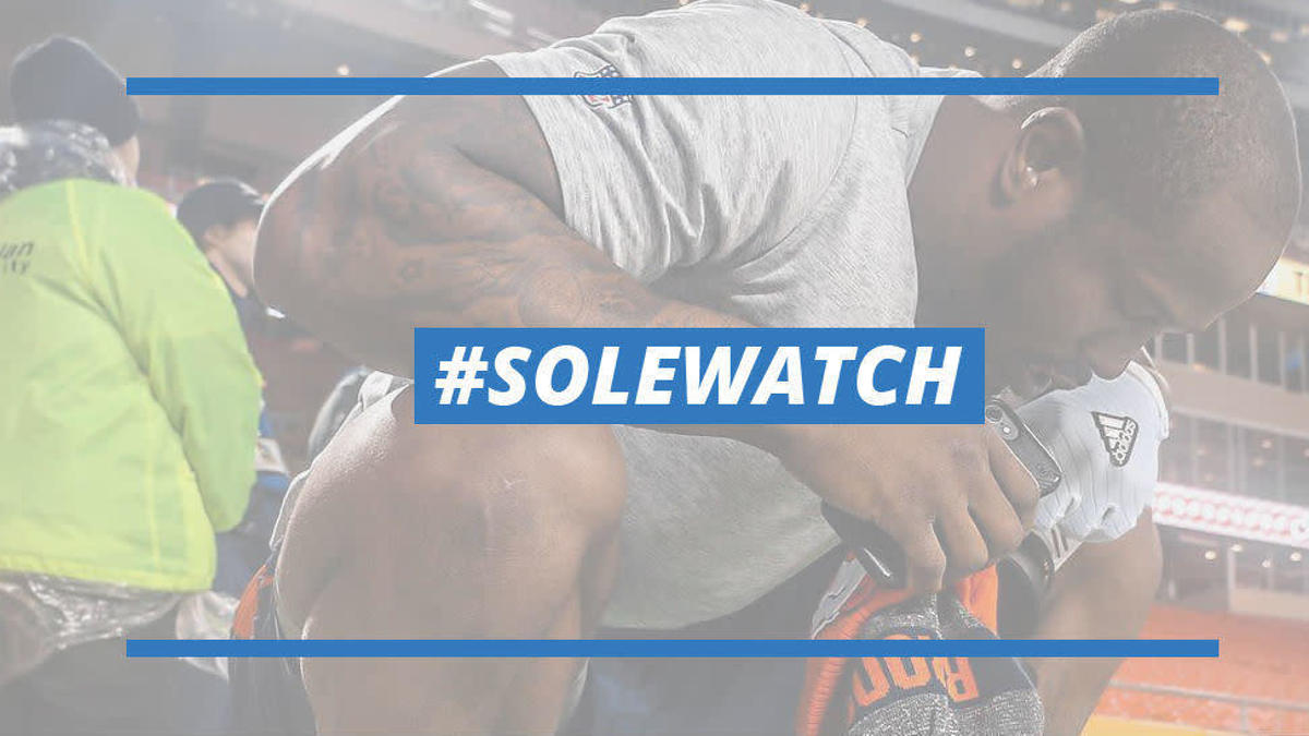 Von Miller Black Yeezy 750 Cleats