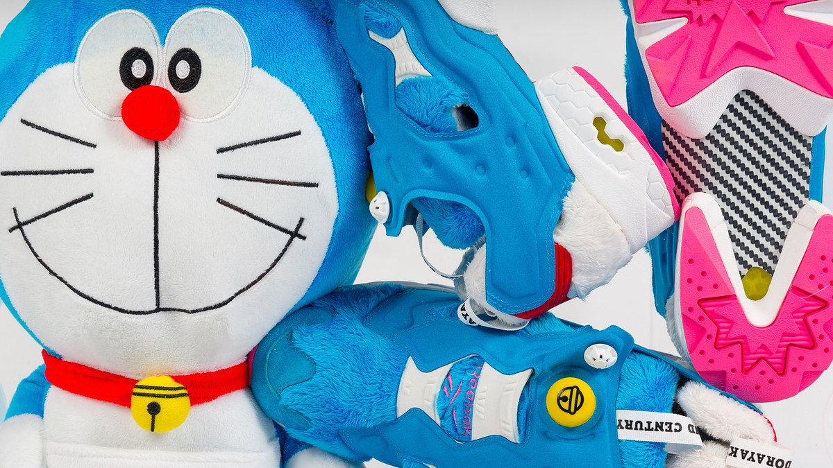 Packer Shoes Atmos Doraemon Reebok
