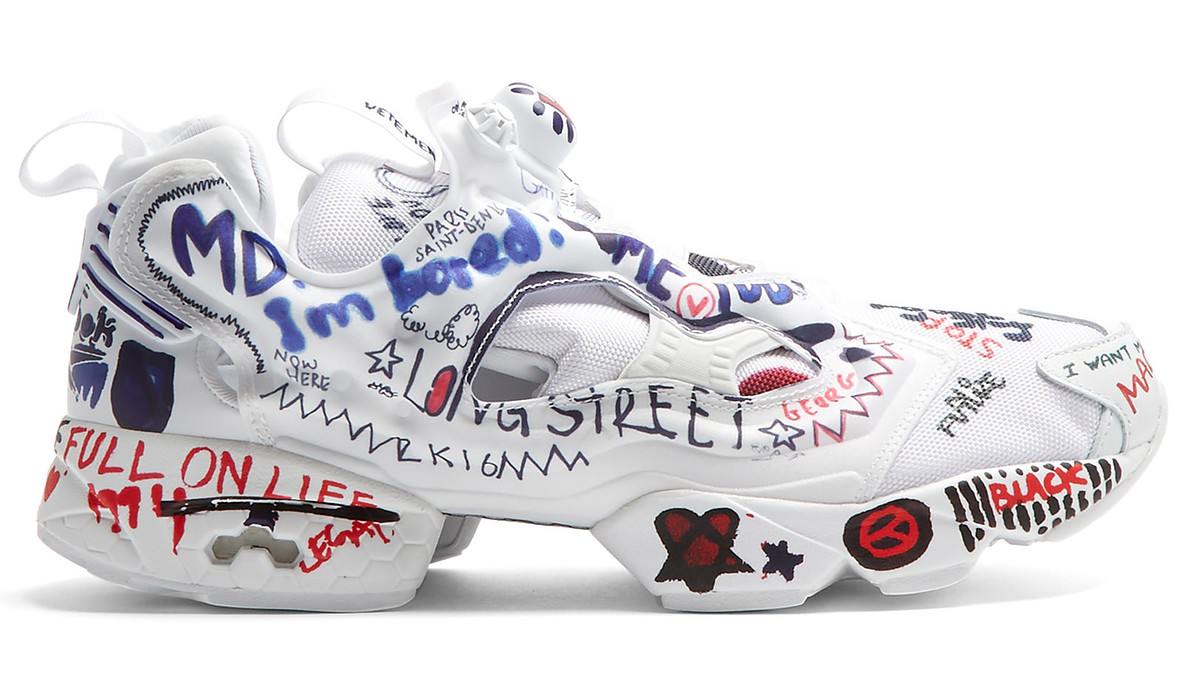 Vetements Reebok Insta Pump Fury Profile