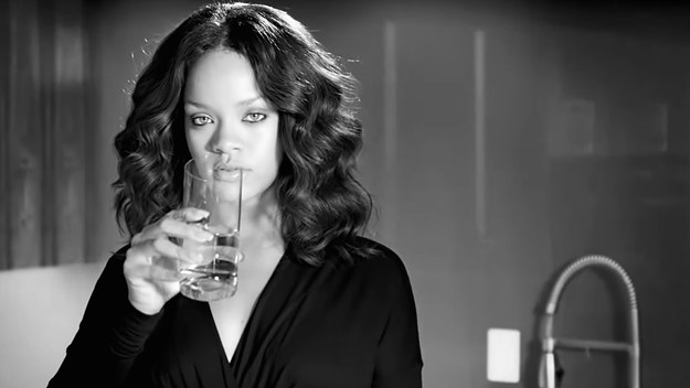 rihanna tap water parody