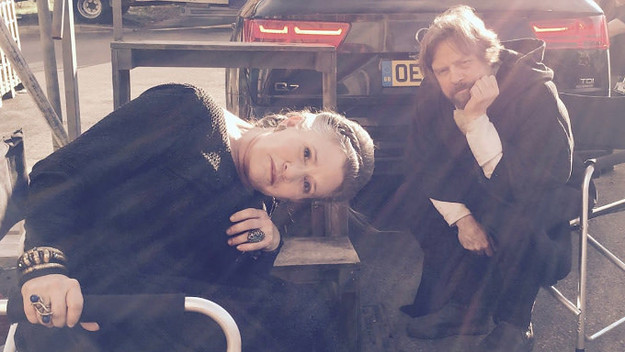 Carrie Fisher & Mark Hamill