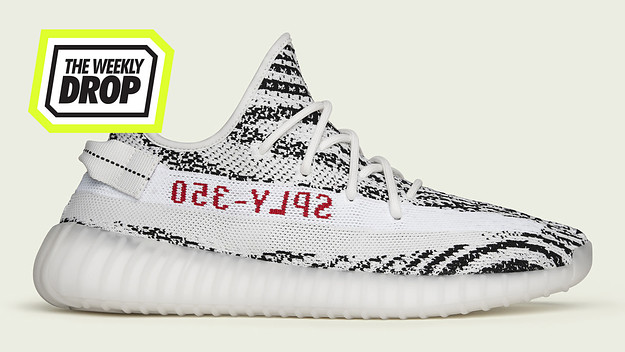 The Weekly Drop: Zebra Yeezy 350 v2 Boost