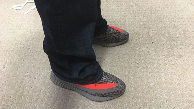Yeezy Boosts With Baggy Jeans