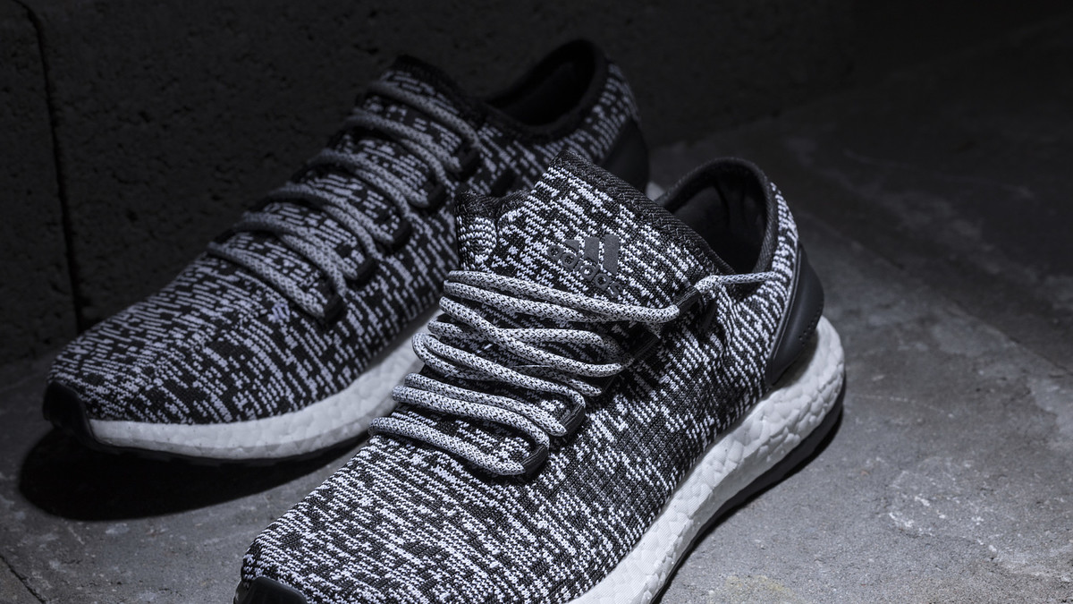 Adidas Pure Boost Primeknit "Black/White"