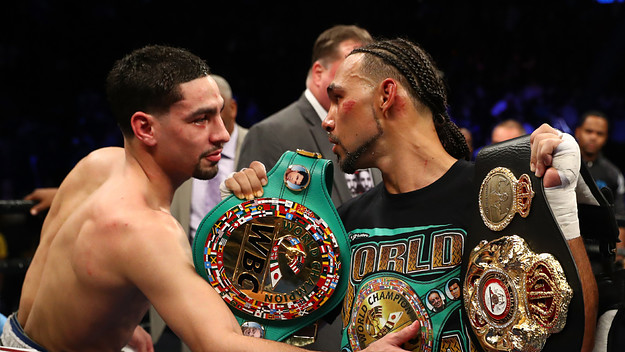 Keith Thurman Danny Garcia Barclays Center 2017