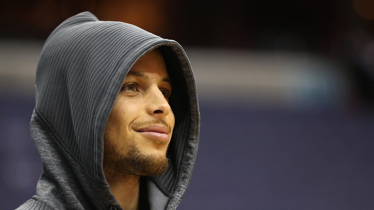 Steph Curry in Hood