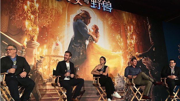 press conference of American director Bill Condon's film 'Beauty and the Beast'