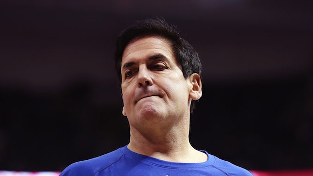 Mark Cuban realizing how bad the Mavericks are going to be this season.