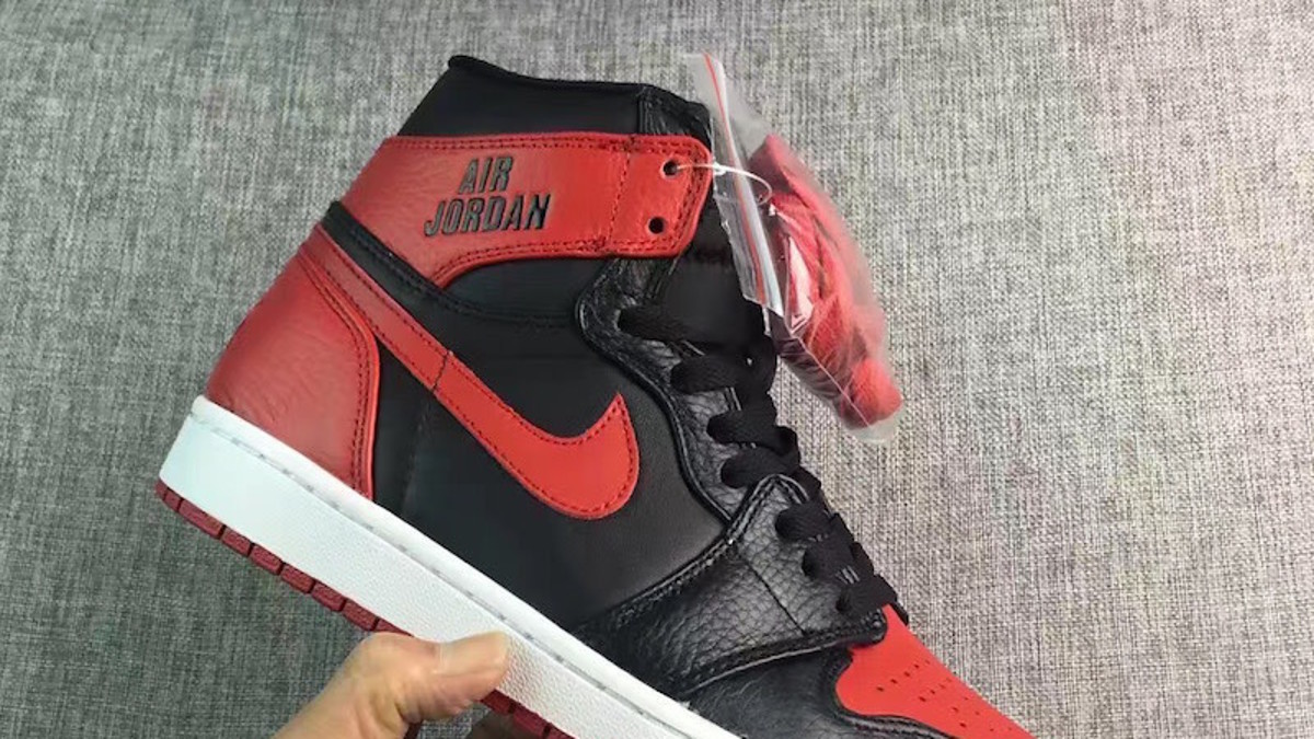Air Jordan 1 Rare Air "Banned" profile