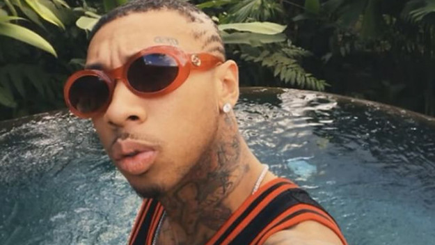 Tyga's new haircut