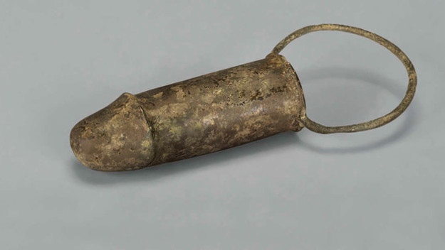 Bronze phallus