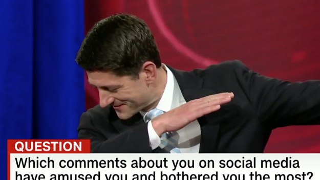 Man with two first names attempts to dab.