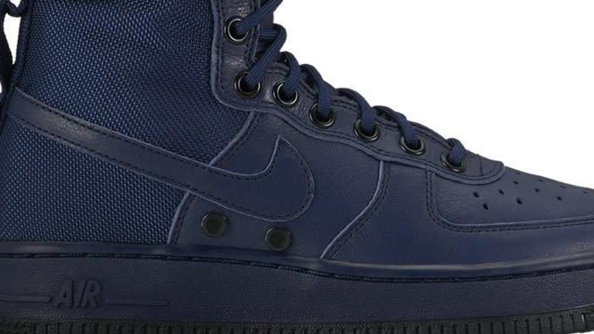 Nike Womens SF Air Force 1 Binary Blue 857872 400