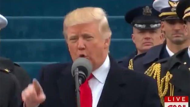 Donald Trump's Inauguration speech.