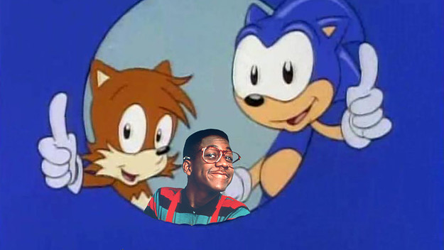 Sonic, Tails, and Urkel