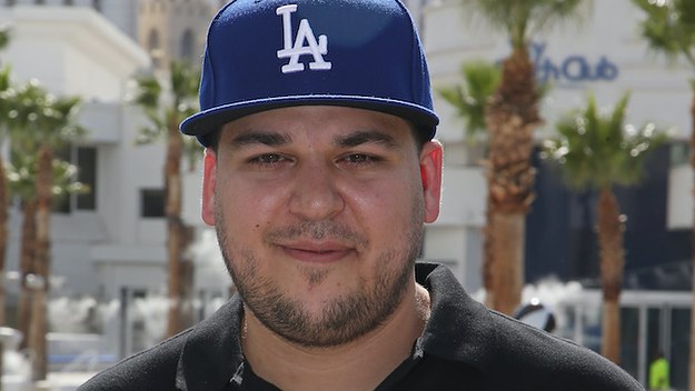 Rob Kardashian at Sky Beach Club