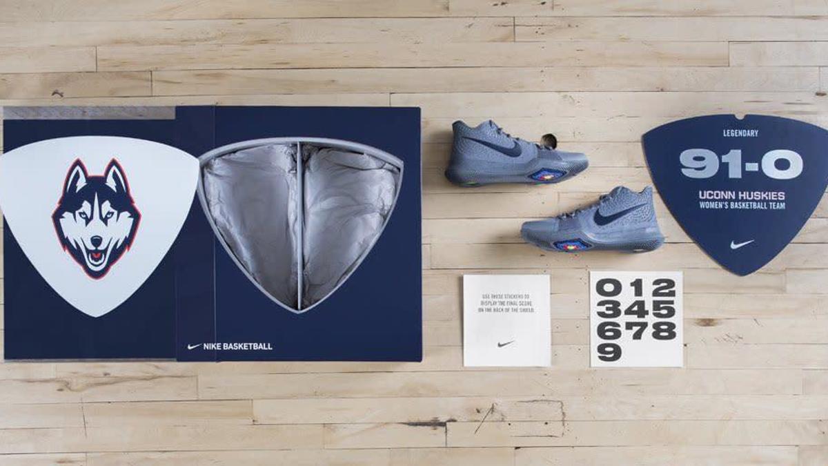 Nike Kyrie 3 UConn Women 91 0 Record