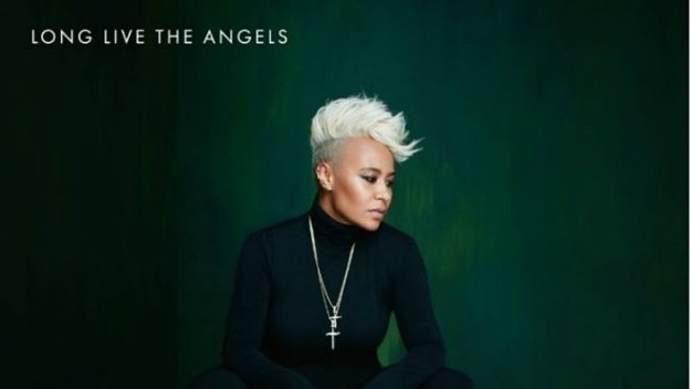 This is Emeli Sandé's single art for "Long Live the Angels."