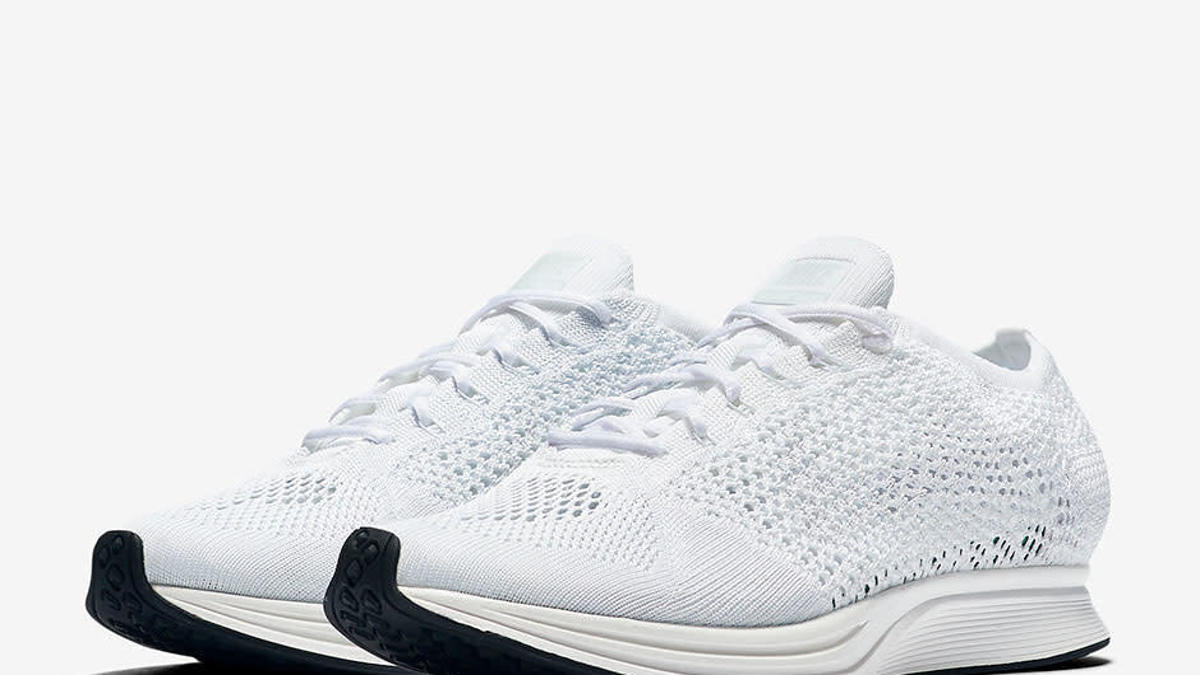 Nike Flyknit Racer "White/Sail"