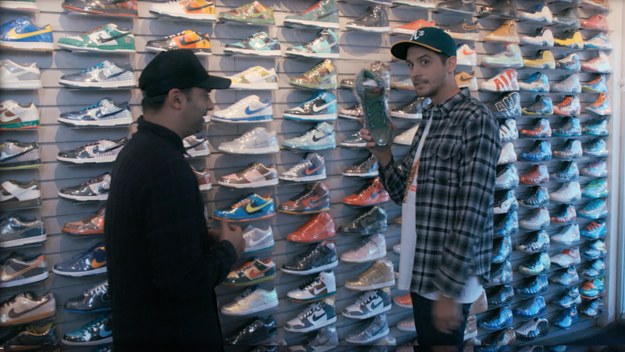 G Eazy Sneaker Shopping