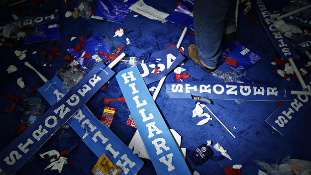 DNC Convention Signs