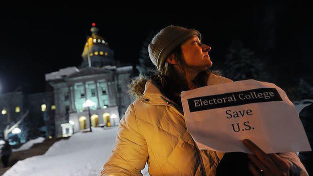 Electoral College protest CO