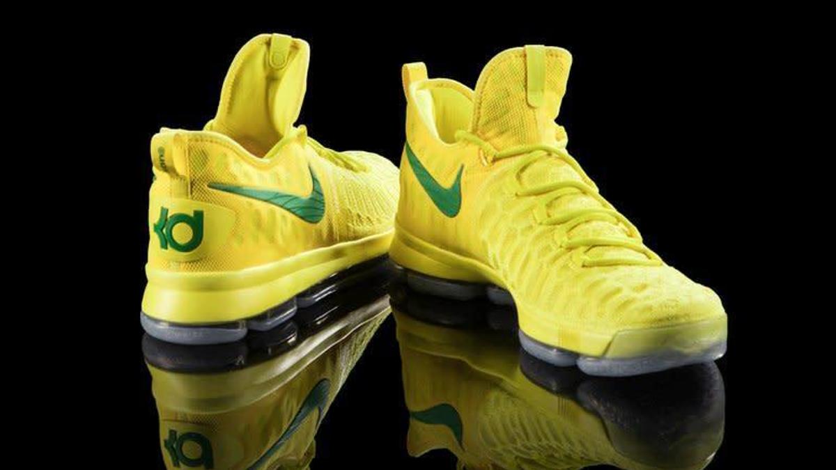 Nike KD 9 Oregon Ducks Yellow PE