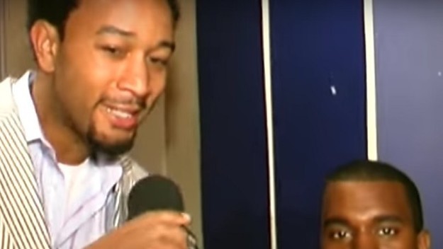 Kanye West Freestyle With John Legend