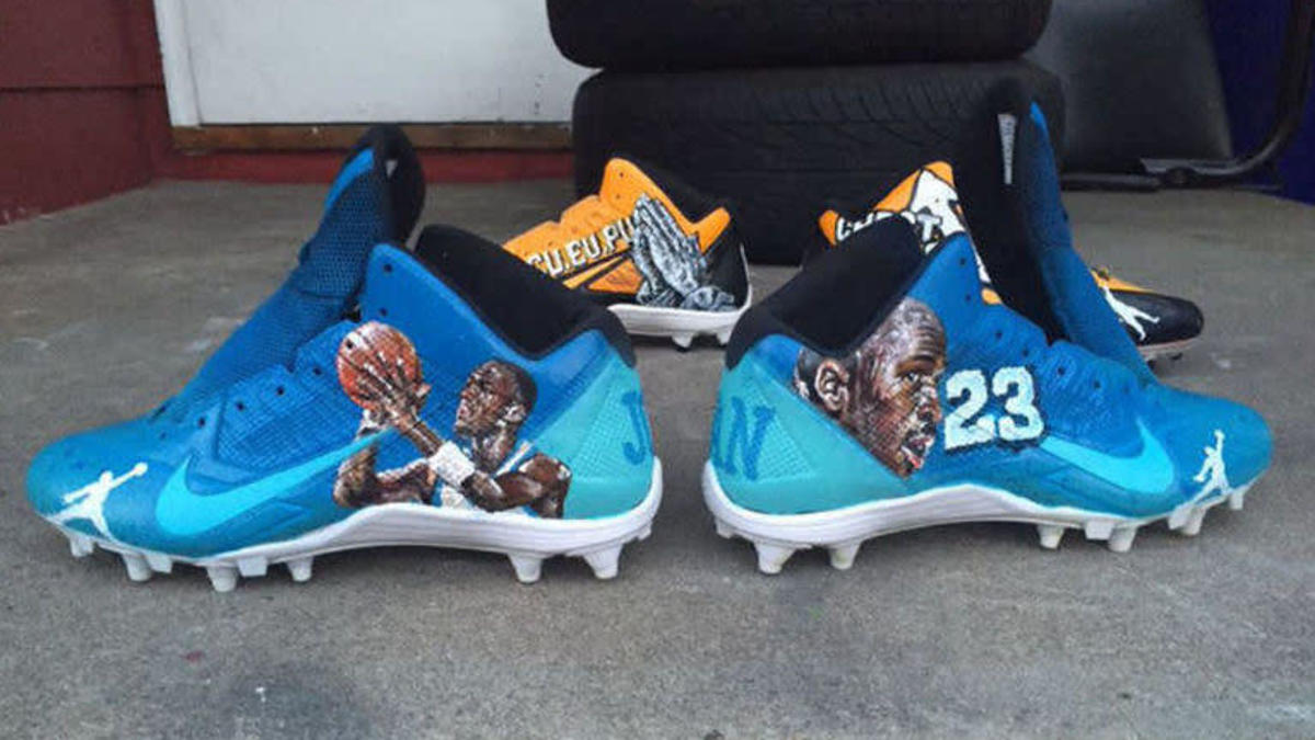 Antonio Brown Michael Jordan Cleats