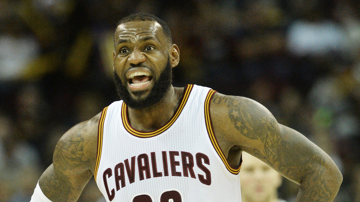 LeBron James Surprised