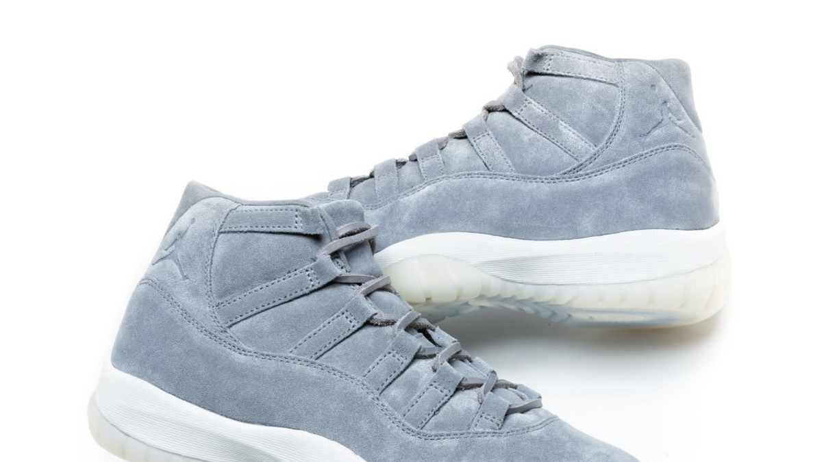Pinnacle Air Jordan 11 Grey Suede