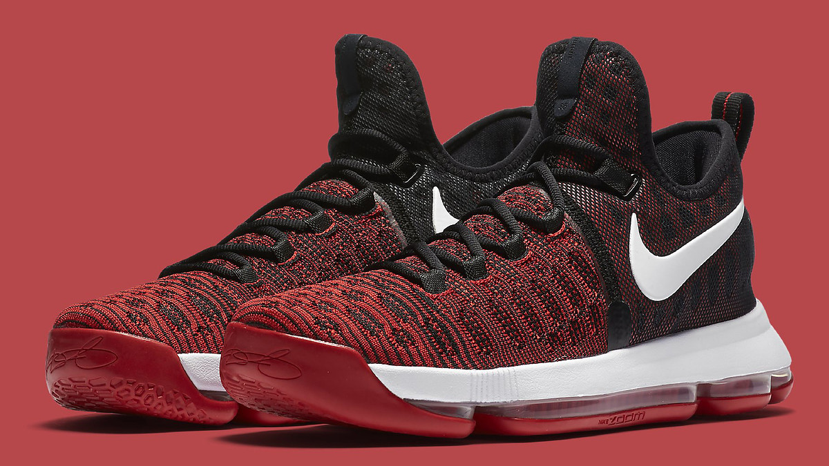 Nike KD 9 Heel Black 843392 610