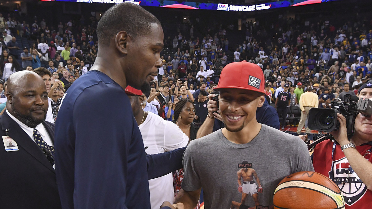 Kevin Durant Takes a Shot at Stephen Curry's Under Armour Sneakers
