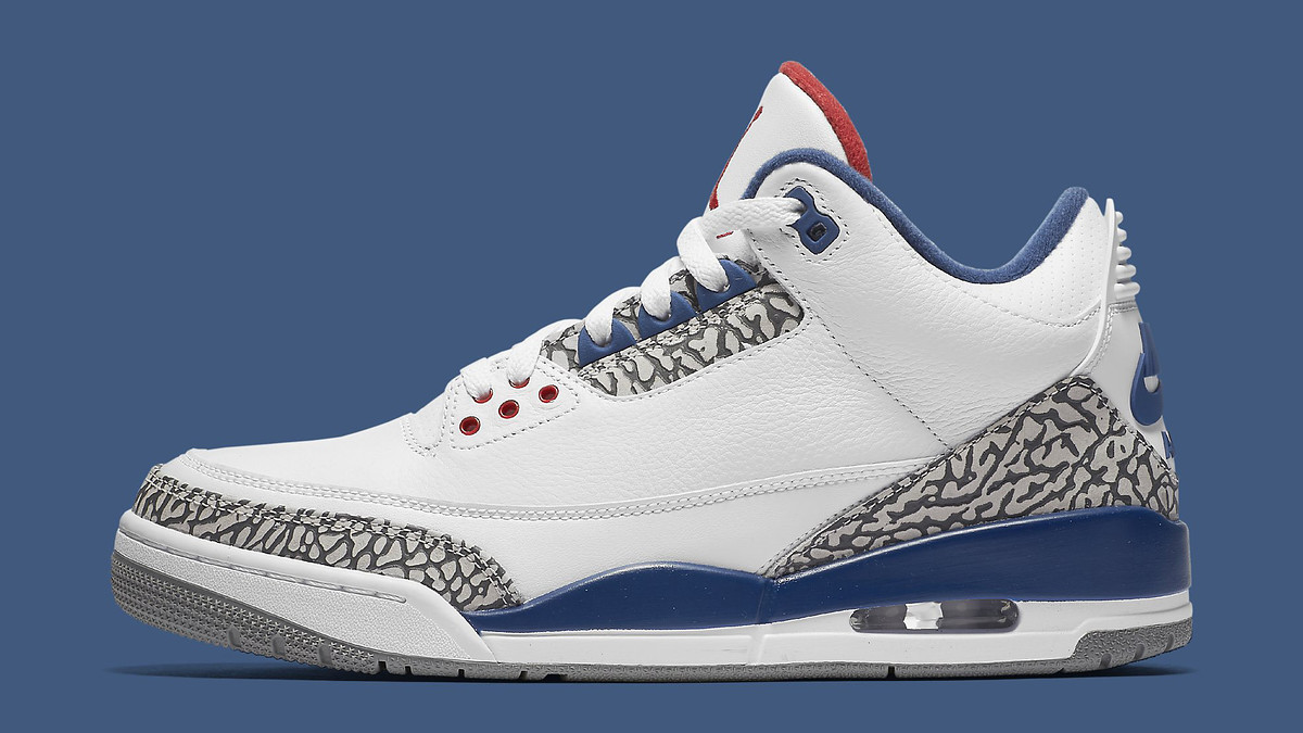 True Blue Air Jordan 3 854262 106 Profile