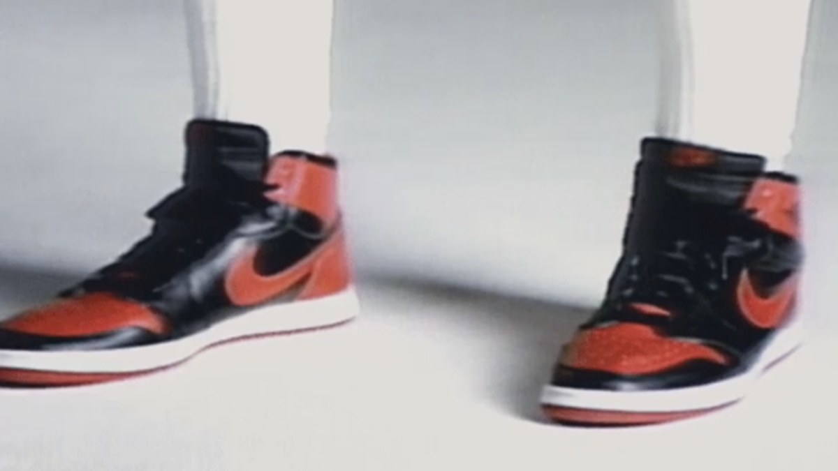 Banned Air Jordan 1 On Feet