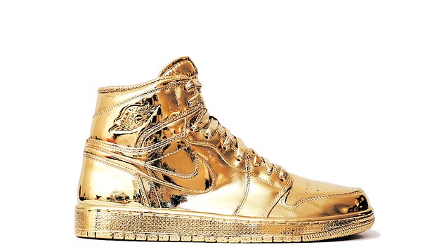 Matthew Senna Gold Air Jordan 1