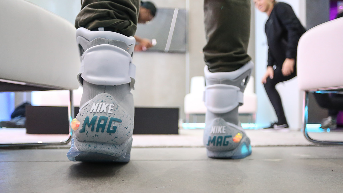 2016 Nike Mag on Feet