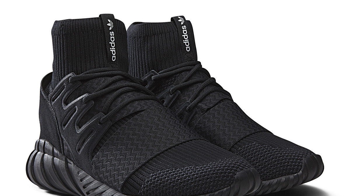 Triple Black Adidas Tubular Doom