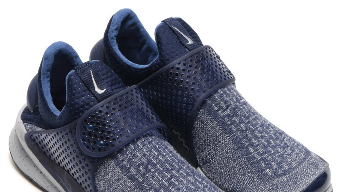 Nike Sock Dart Navy Heather 859553 400 Quarter