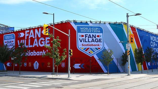 Toronto’s Distillery District Plays Host To The World Cup of Hockey’s Fan Village