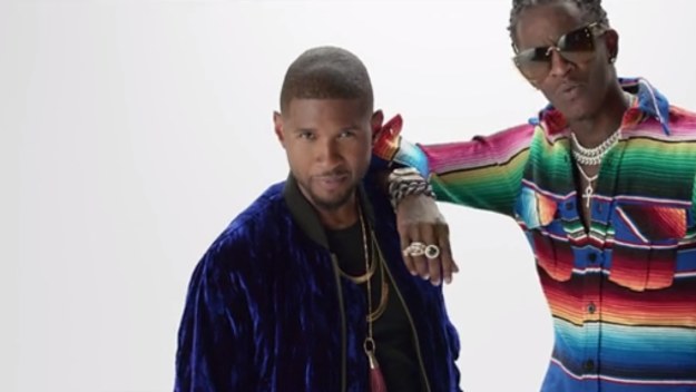 Usher and Young Thug's video for "No Limit"