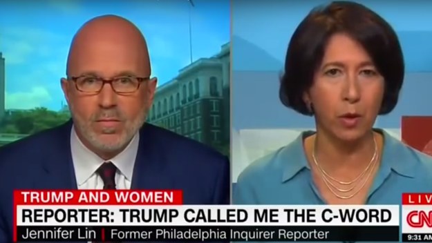 Reporter Recalls The Time Donald Trump Called Her The "C Word"