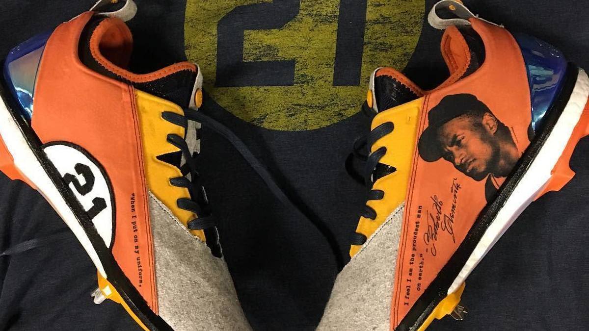 adidas Roberto Clemente Cleats Medial