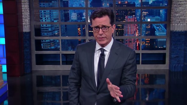 Colbert keeps it real on 'The Late Show.'