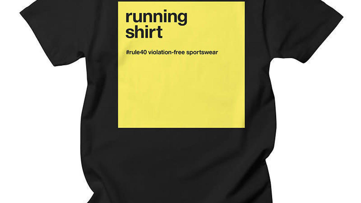 Rule 40 shirt from Brooks
