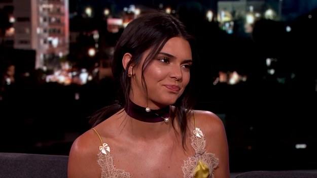 Kendall Jenner on 'Kimmel'
