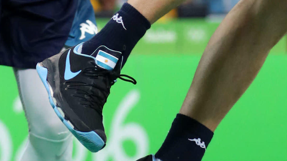 Manu Ginobili Argentina Nike KD 8 Away Lede